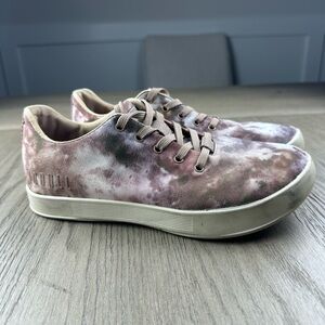 NOBULL Women's Earth Tie Dye Canvas Trainer cross-training sneakers